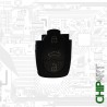 AUDI CHAVE 3 BOTÕES 433MHZ - 002
