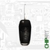 FORD CHAVE 3 BOTÕES 433MHZ ID49 HU101