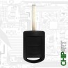 OPEL CHAVE 2 BOTÕES 433MHZ PCF7935 ID40 HU100