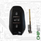CITROEN PEUGEOT CHAVE 433MHZ 4A CHIP AES HU83 - TRANCAR PORTAS