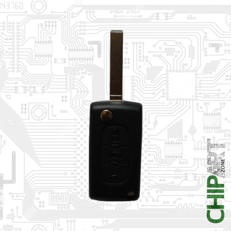 CITROEN CHAVE 3BOTÕES 433MHZ VA2 ASK