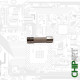 Fusível cerâmico lento Ø5x20mm T10.0A 250VAC