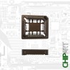 Socket CI PLCC32 Pinos - SMD