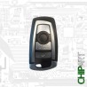BMW CHAVE 4 BOTÕES 433MHZ PCF7945P ID49 - 002