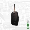 FORD CHAVE 3 BOTÕES 433MHZ ID63 HU101