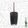 OPEL CHAVE 2 BOTÕES 433MHZ PCF7941 ID46 HU100MH