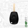 RENAULT CHAVE 3 BOTÕES 433MHZ PCF7947 ID46 VA2 / VA6