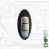 NISSAN CHAVE 3 BOTÕES 433MHZ ID4A NSN14 - 001
